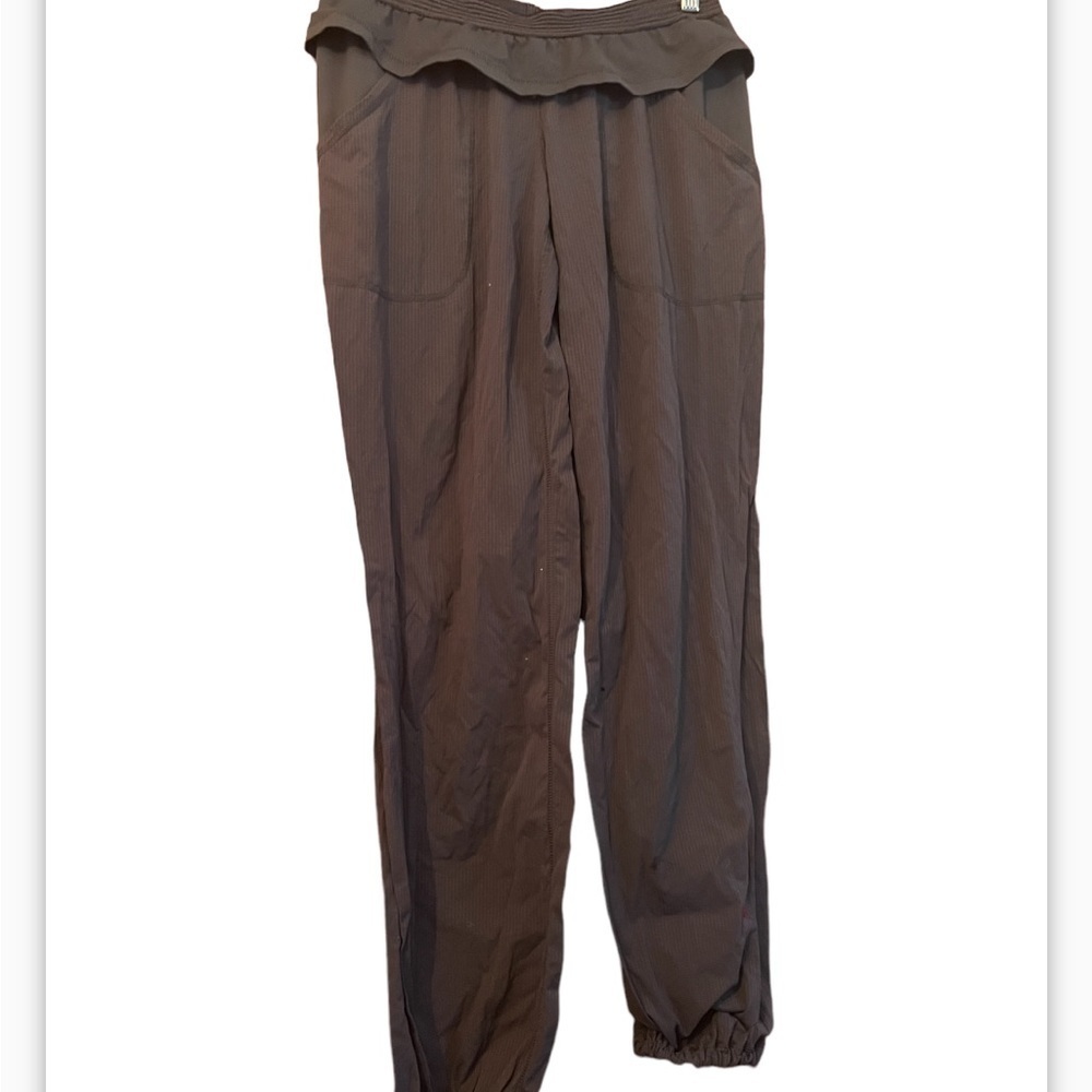 Lululemon Athletica Dance Studio Full Length Gray Pant Sz 8 Joggers - Picture 4 of 10